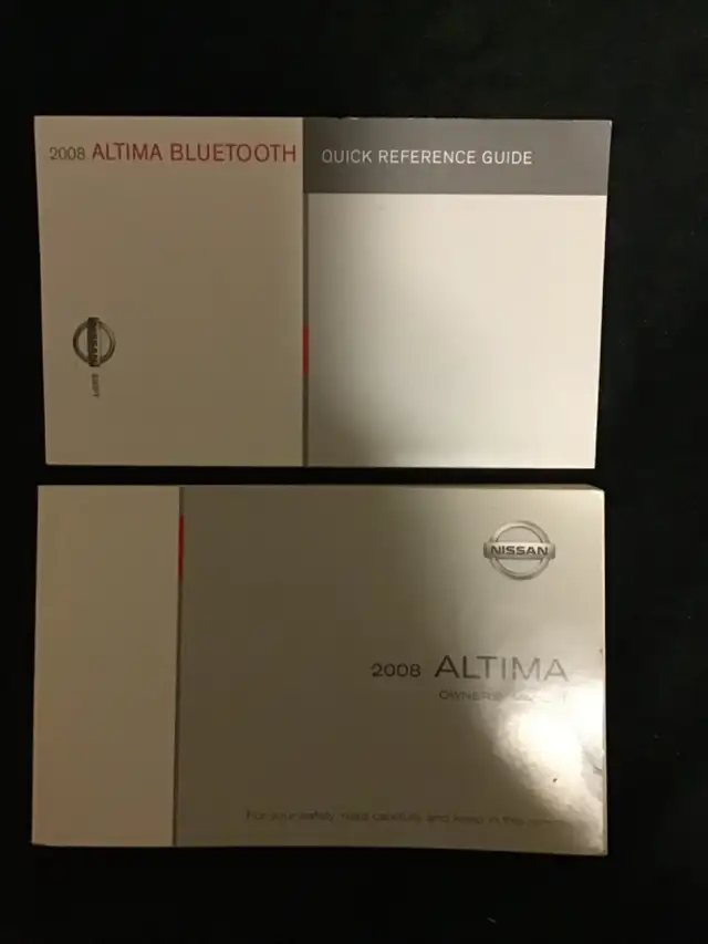 Nissan 2008 Altima owners manual and booklet in Other Parts & Accessories in Mississauga / Peel Region - Image 2