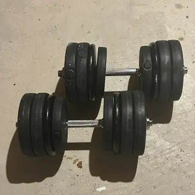 Dumbbell Set- 100 lbs - (50 lbs each), View more
