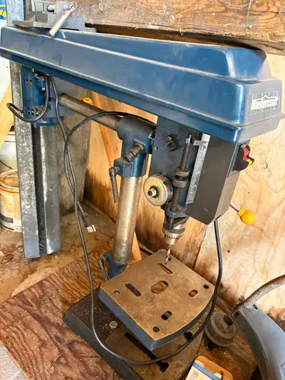 Radial drill press, mastercraft 26”, View more