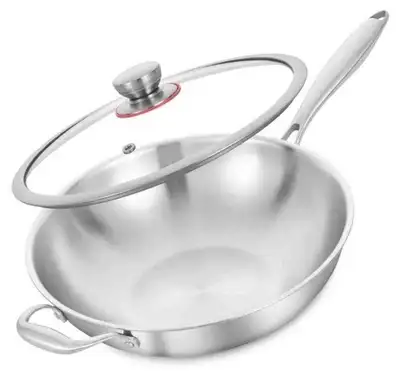 Stainless Steel Wok, View more