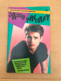 Softcover Book- Jason Priestly - Beverly Hills 90210 - Biography