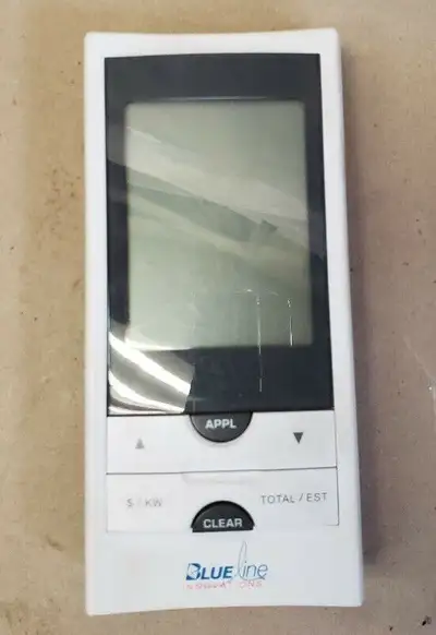 Blueline Power Cost Monitor (never used), View more
