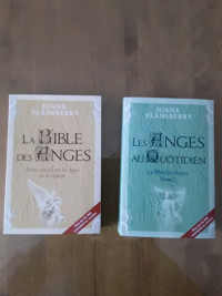 2 livres La Bible des Anges et Les Anges au Quotidien

