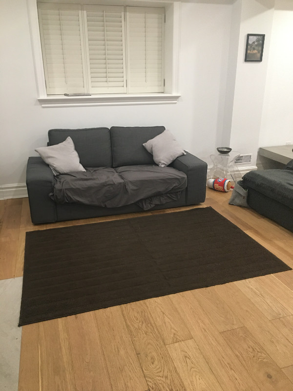 IKEA brown area rug 5 x 8 in Rugs, Carpets & Runners in City of Toronto