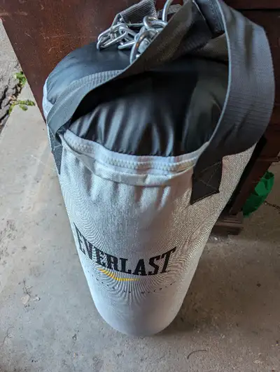 Everlast Punching Heavy Bag with Ceiling Mount and Screws