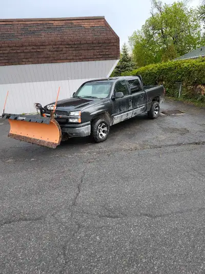 Chevy plow truck
