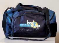 Sac de sport noir et bleu Body Shop Gym Sports Bag