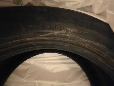 225 60r 17 99t for sale. i used then 1 month and blew a tire so i had to get a new brand. i have thr...