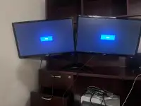 2 acer monitors 