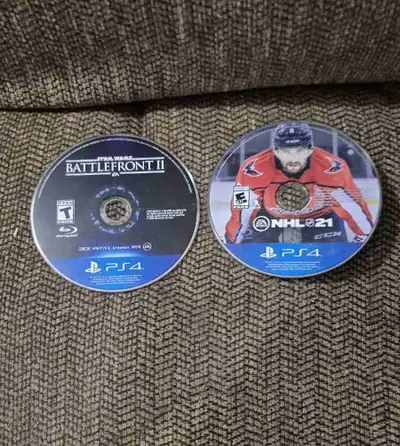 PS4 Games Battlefront II NHL 21, View more