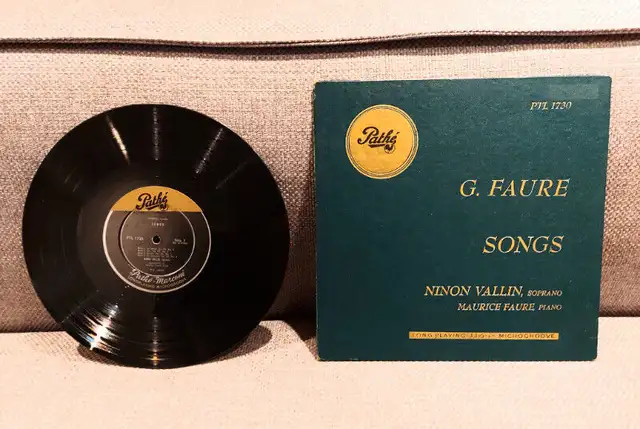 Vinyl 10"  -  Gabriel Faure songs et Ninon Vallin Soprano in CDs, DVDs & Blu-ray in City of Montréal - Image 2