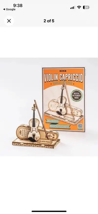 New sealed ROKR Violin Capriccio, View more