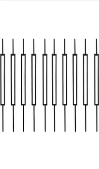 Staircase Iron Balusters (Box of 10)