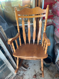 Wooden Rocking Chair