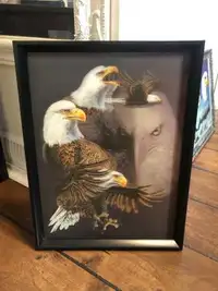 Ferocious Eagle 3D Art