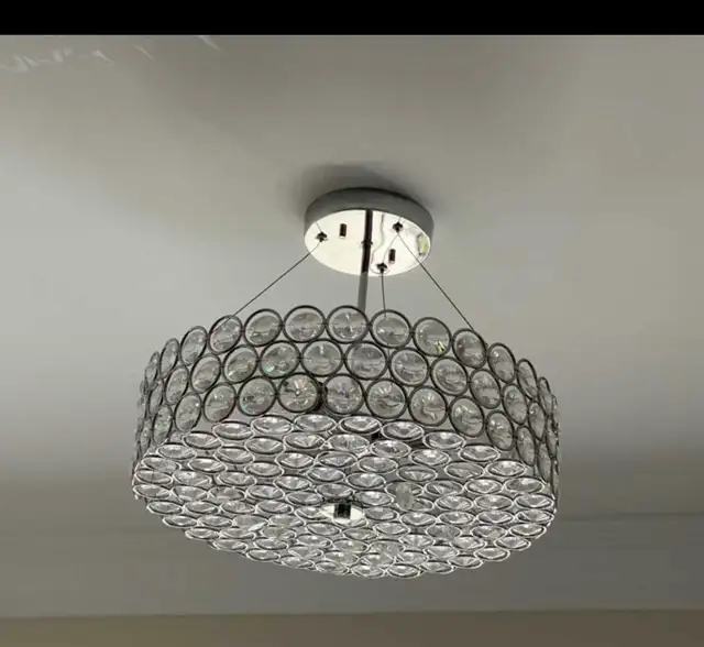brand new Condition Crystal Light fixture in Indoor Lighting & Fans in Markham / York Region - Image 4