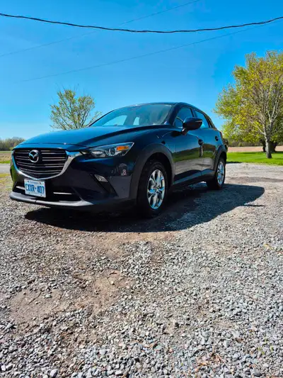 This 2019 Mazda CX-3 has 96,906 kms. It's blue in colour. It has a 6 speed automatic transmission an...