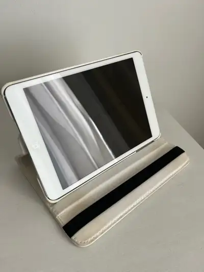 iPad mini, 1st generation. 16GB with wifi. Works well but some apps no longer update. Comes with cas...