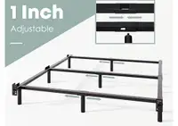 Queen Bed Frame, 9 Inch Heavy Duty Base for Box Spring