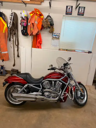 2009 low km bike Spoked front tire Quick Detachable saddle bags Windshield Crash bars Lots of chrome...