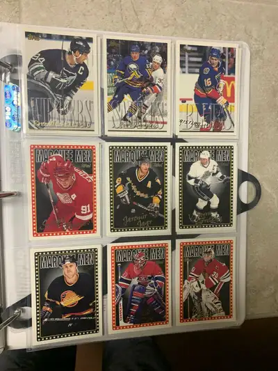 1995-96 TOPPS SET 385 CARTES LEMIEUX,JAGR,GRETZKY, ROY+++, View more