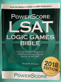 LSAT PowerScore Trio(Logic Games, Logic Reasoning, and Reading)