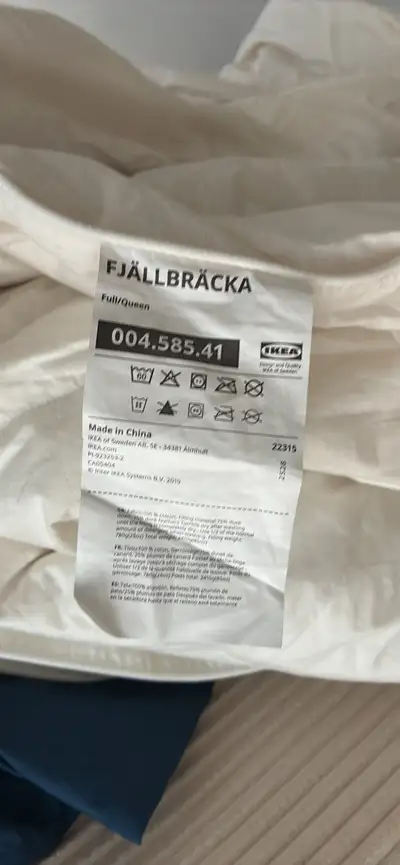 IKEA FJÄLLBRÄCKA Full/Queen Duvet, View more