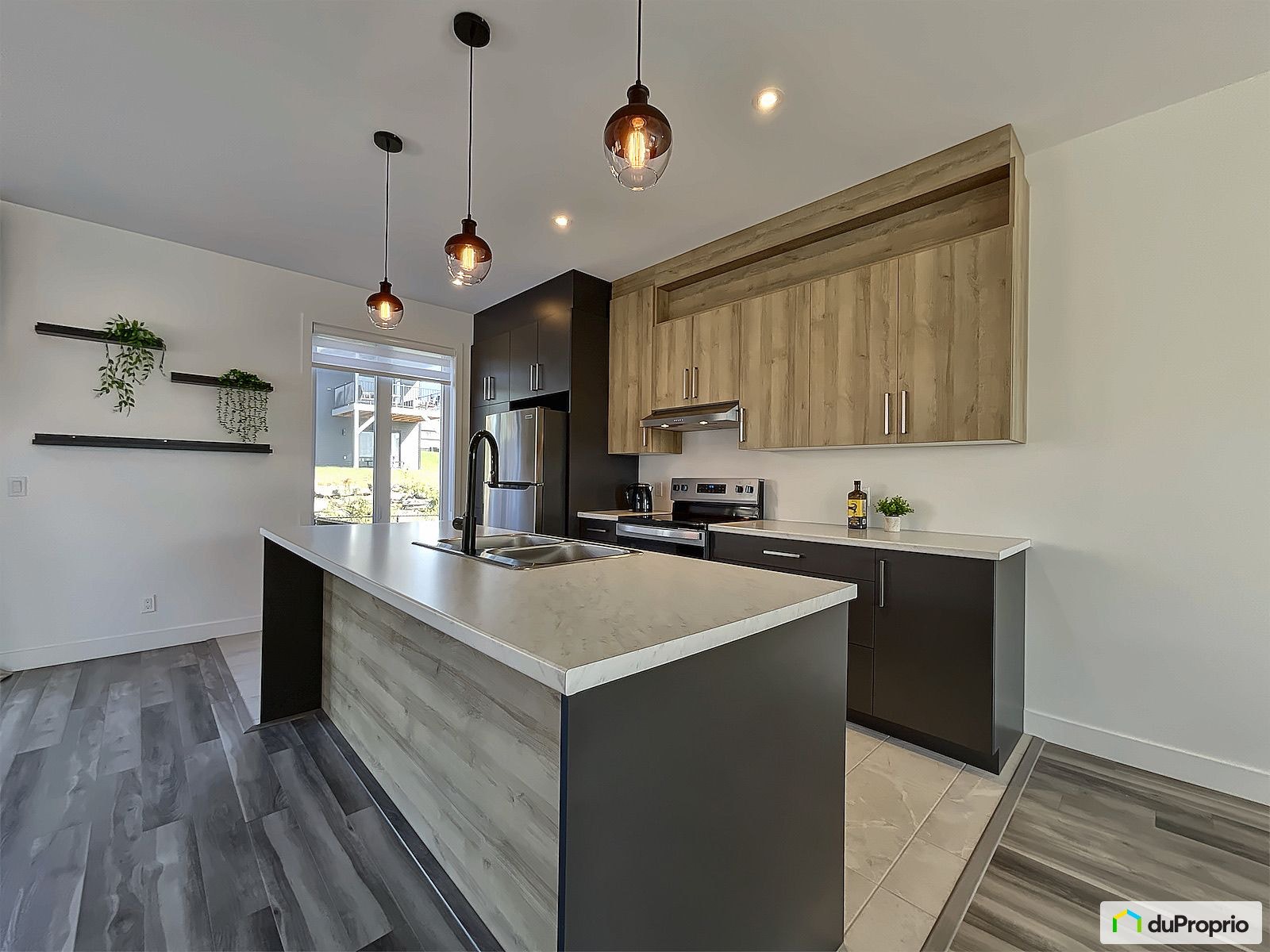 474 900 $ Jumelé Moderne 2020 à Sherbrooke Rock Forest — photo 3