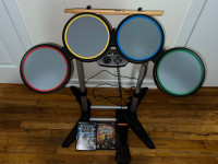 PS2 Rock Band Drums Bundle