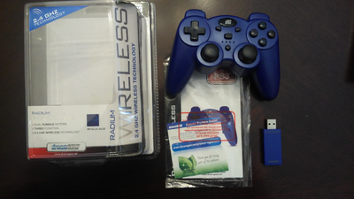Used dreamGEAR Playstation 3 Radium Wireless Controller Blue, View more