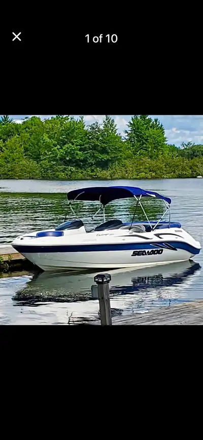 Very good condition boat and trailer The hall and interior gel coat is an excellent condition no mar...