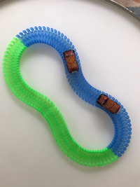 New, Flexible, LED, Fluorescent, Glow in the Dark Racing Set