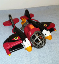 Imaginext Sky Racers TWIN EAGLE Dual Jet Plane,Fisher Price 2009