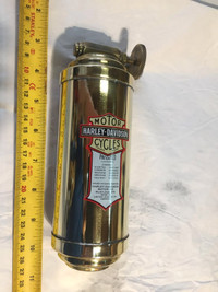 Vintage Harley Davidson  Fire Extinguisher