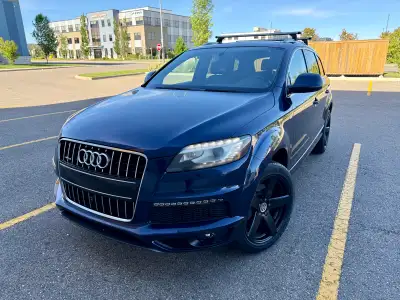 2013 AUDI Q7 TDI DIESEL S-LINE Very rare colour. Still stock not deleted. 7PASSENGER. Active status....