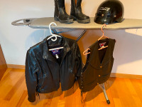 Motorcycle jackets,Vests, Helmets and Boots