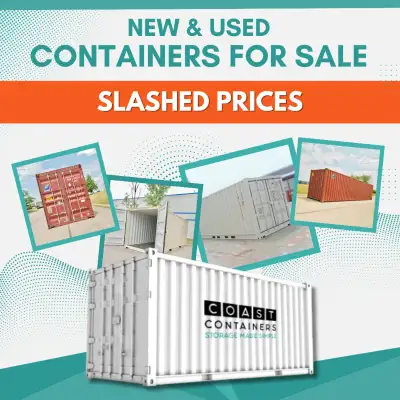 20’, 40’ New & Used Shipping Containers - Vancouver   SALE !!!!!, View more