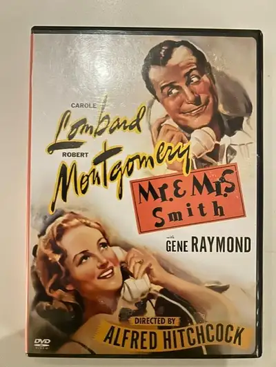 MR. & MRS. SMITH - Alfred Hitchcock - Used DVD in EX Condition, View more