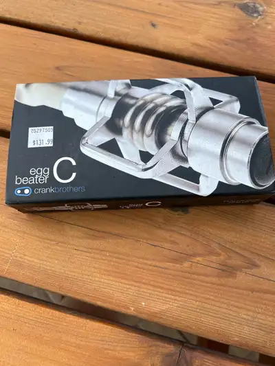 Eggbeater clipless pedals , View more