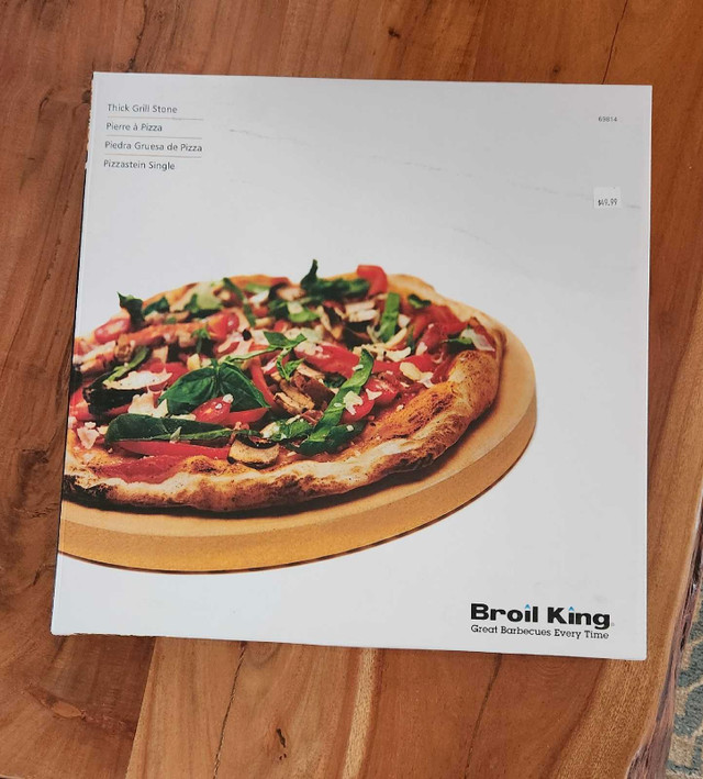 Pizza Stone 15" by Broil King - BNIB in Other in City of Toronto