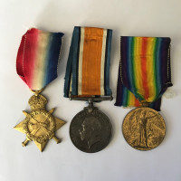 WW1 CEF War Medal Trio CAMC $225