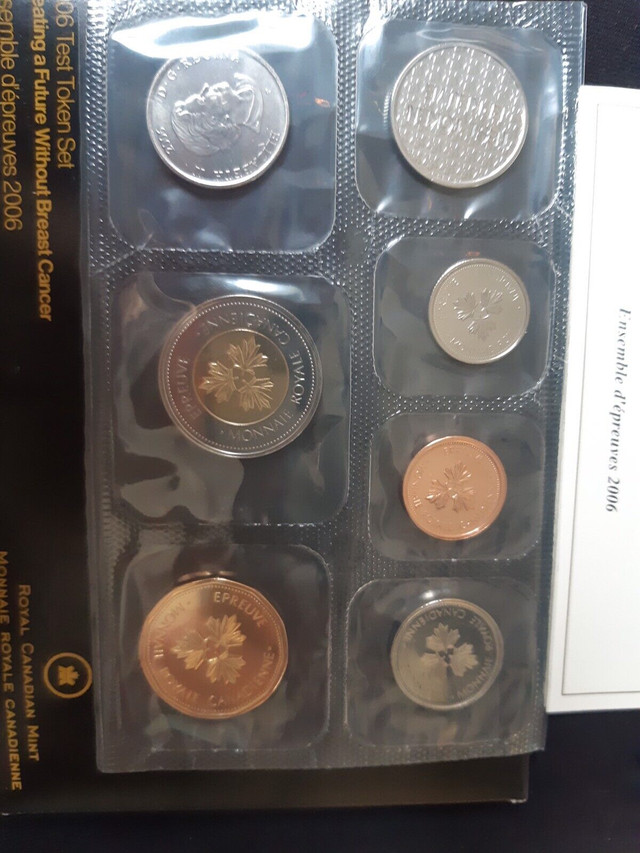2006 Test Token Set (7 coins) in Arts & Collectibles in Oshawa / Durham Region