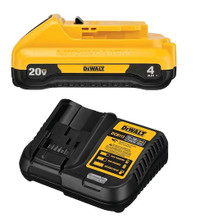 DEWALT 20V MAX Lithium-Ion 4.0Ah Compact Battery and Charger
