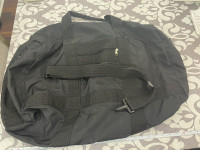 black gym bag