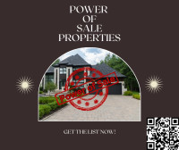 Detached Power of Sale Homes: Just Email ------ Email for Access