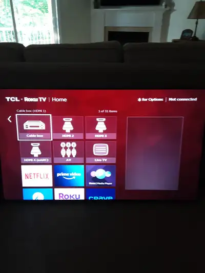 55 inch,5 years old,used very little, the last 2 not at all
