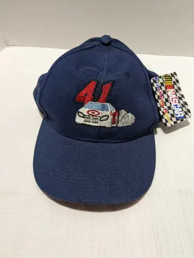 Nascar hat #41 ball cap men's embroidered light up blue adjustab, View more