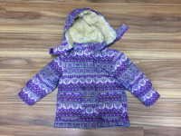 Purple Winter Coat - size 3T