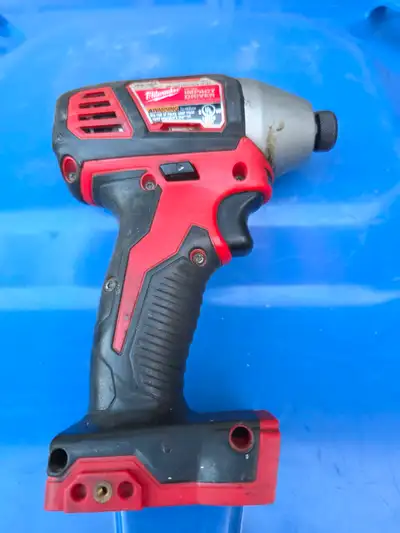 Milwaukee 1/4" Impact Driver 18V Cordless Tool Only, View more