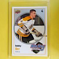 CARTES DE HOCKEY-LOT DE 6 CARTES BOBBY ORR-2010-11-HOCKEY HEROES